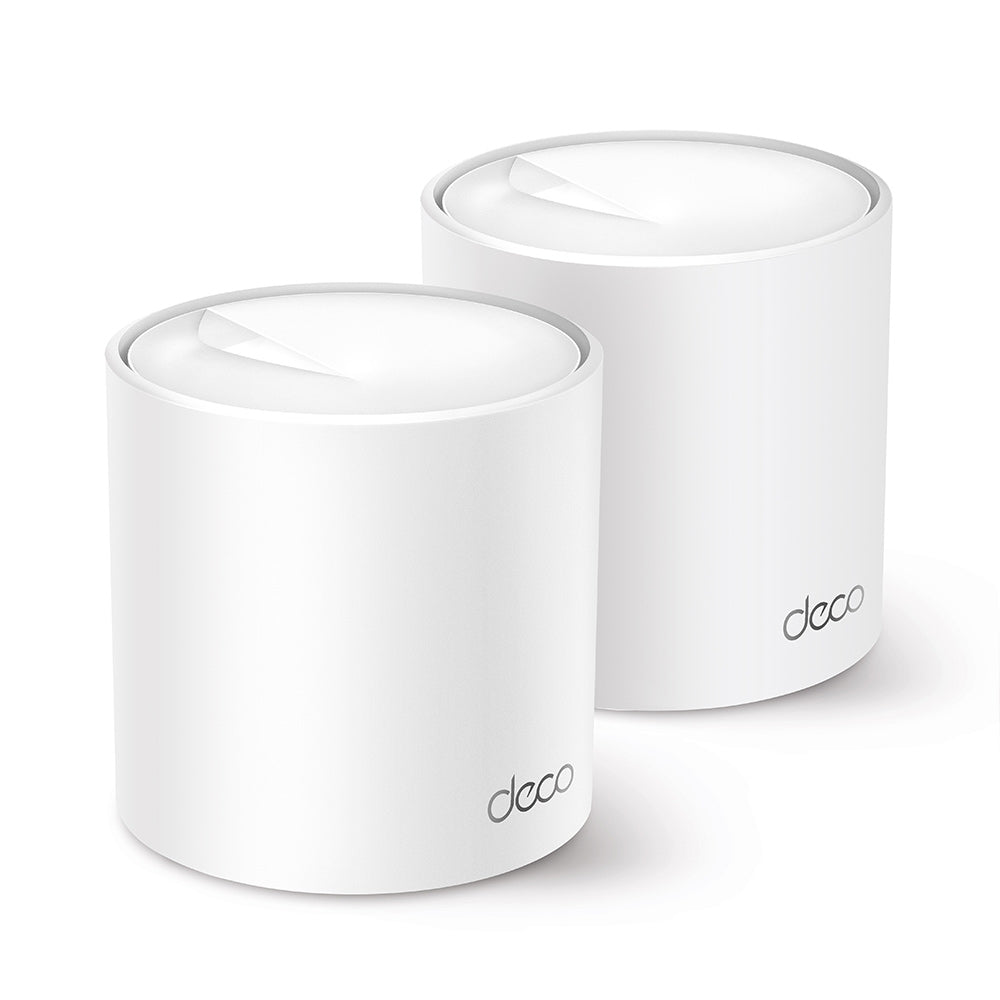 TP-Link DECO X60 AX3000 Whole Home Mesh Wi-Fi 6 System | Up to 3000Mbps Speed | 2× Gigabit LAN / WAN Ports TP-Link DECO X60 AX3000 Whole Home Mesh Wi-Fi 6 System | Up to 3000Mbps Speed | 2× Gigabit LAN / WAN Ports